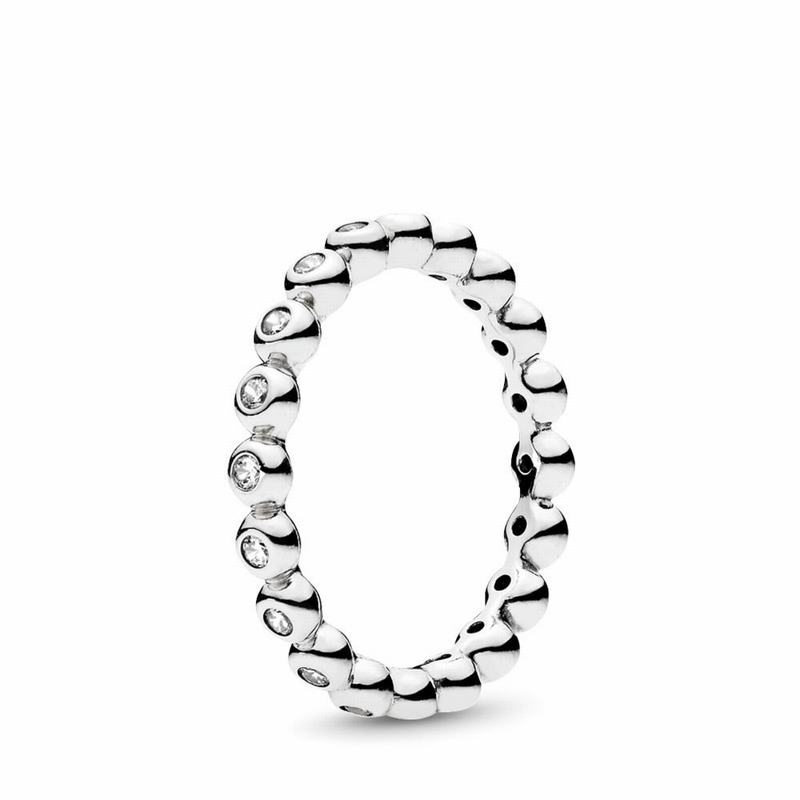 Pandora Australia For Eternity Promise Ring - Sterling Silver | LWHRKI710